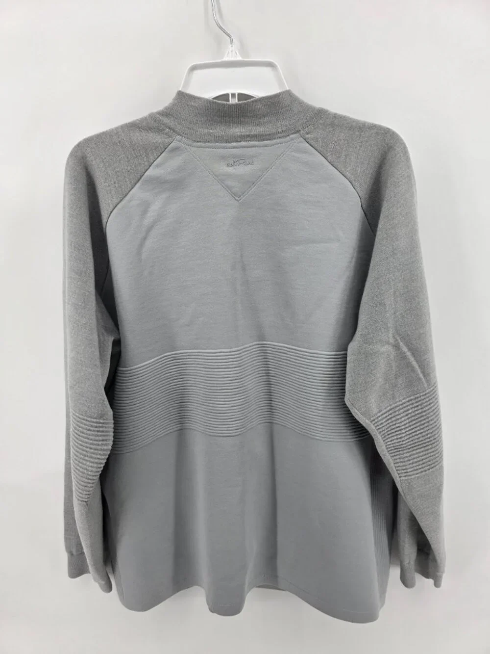 Adidas‎ Adi Pure Grey Full Zip Sweater Jacket – Men's XL – Mixed Knit